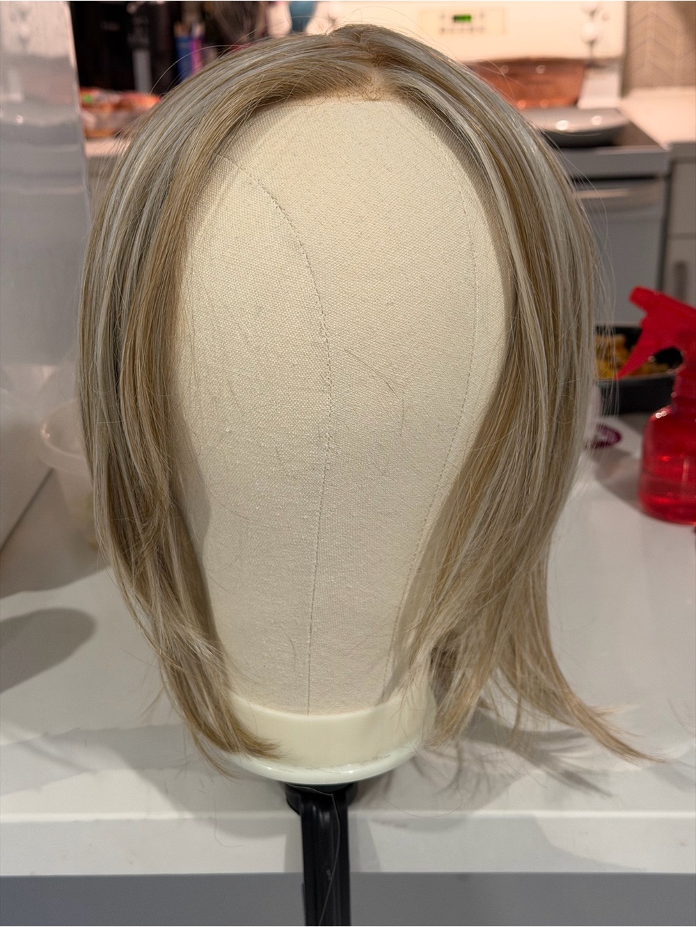 Nels Wigs Cissy Cool Blonde With Lowlights Monofilament Wig